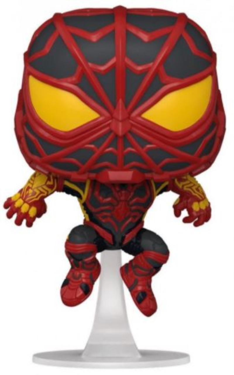 FUNKO ACTION FIGURES FUNKO POP MILES MORALES: S.T.R.I.K.E. SUIT FUNKO ACTION FIGURES FUNKO POP MILES MORALES: S.T.R.I.K.E. SUIT